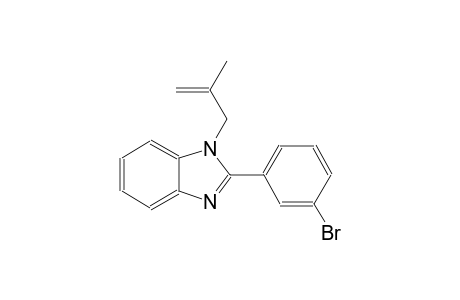 2-(3-bromophenyl)-1-(2-methyl-2-propenyl)-1H-benzimidazole