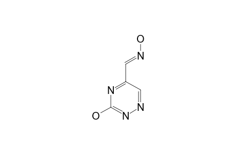 (E)-(3-HYDROXY-1,2,4-TRIAZIN-5-YL)-METHYLOXIME