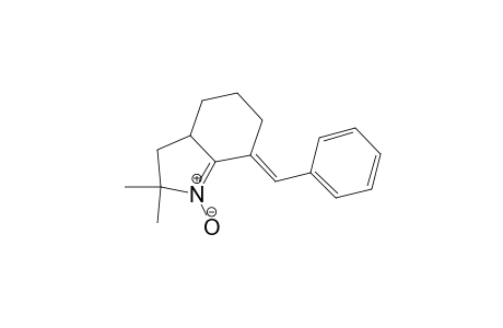 2H-Indole, 3,3a,4,5,6,7-hexahydro-2,2-dimethyl-7-(phenylmethylene)-, 1-oxide