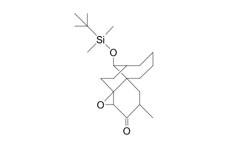 (1R,4AR, 9R,11aR,12S)-12-(T-butyl-dimethyl-siloxy)-1,11a-epoxy-decahydro-3-methyl-4a,9-methano-4ah-benzocyclononen-2(1H