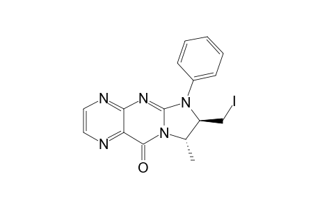 (7R,8S)-7-(iodanylmethyl)-8-methyl-6-phenyl-7,8-dihydroimidazo[2,1-b]pteridin-10-one