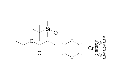 Chhromium, tricarbonyl-[1-(dimethly-t-butylsilyloxy)-1-(ethoxycarbonylmethyl)-.eta.-6-benzocyclobutene]
