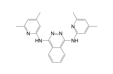 (4,6-dimethyl-2-pyridyl)-[4-[(4,6-dimethyl-2-pyridyl)amino]phthalazin-1-yl]amine