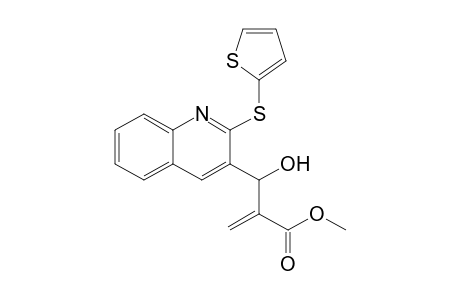 2-{Hydroxy-[2-(thiophen-2-ylsulfanyl)-quinolin-3-yl]-methyl}-acrylic acid methyl ester