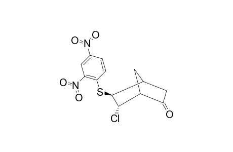 6-ENDO-CHLORO-5-EXO-[(2,4-DINITROPHENYL)-THIO]-BICYCLO-[2.2.1]-HEPT-2-ONE