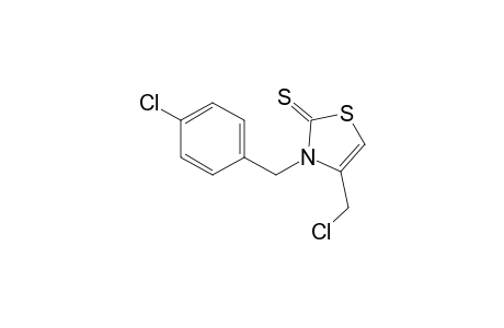 3-(4-Chlorobenzyl)-4-chloromethyl-2,3-dihydrothiazol-2-thione