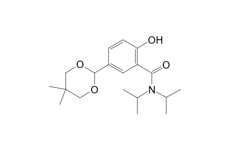 5-(5,5-Dimethyl-1,3-dioxan-2-yl)-2-hydroxy-N,N-diisopropylbenzamide