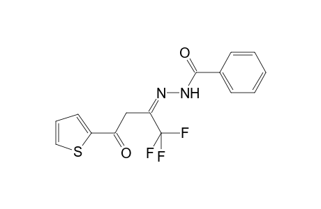 N'-[(Z)-3-Oxo-3-(2-thienyl)-1-(trifluoromethyl)propylidene]benzohydrazide