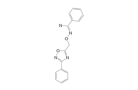 N'-[(3-phenyl-1,2,4-oxadiazol-5-yl)methoxy]benzenecarboximidamide