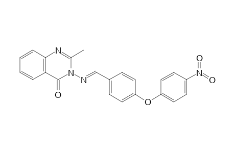 2-Methyl-3-({(E)-[4-(4-nitrophenoxy)phenyl]methylidene}amino)quinazolin-4(3H)-one