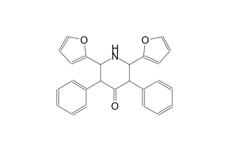 2,6-di(2-furyl)-3,5-diphenyl-4-piperidinone