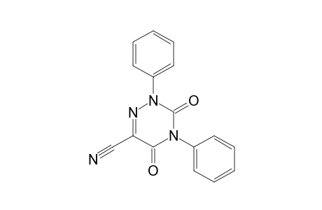 1,2,4-Triazine-6-carbonitrile, 2,3,4,5-tetrahydro-3,5-dioxo-2,4-diphenyl-