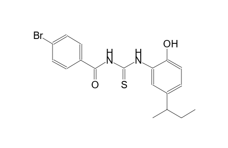 N-(4-bromobenzoyl)-N'-(5-sec-butyl-2-hydroxyphenyl)thiourea