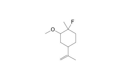 1-fluoro-2-methoxy-1-methyl-4-prop-1-en-2-ylcyclohexane