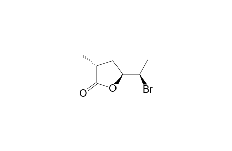 2(3H)-Furanone, 5-(1-bromoethyl)dihydro-3-methyl-, [3.alpha.,5.beta.(R*)]-