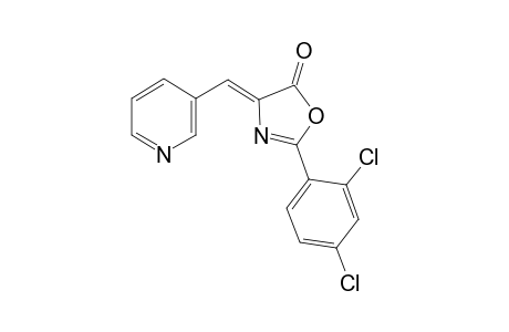 2-(2,4-Dichloro-phenyl)-4-pyridin-3-ylmethylene-4H-oxazol-5-one