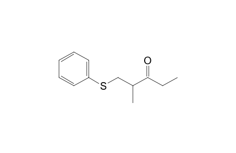 2-Methyl-1-(phenylthio)pentan-3-one