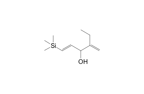 (E)-4-Ethyl-1-trimethylsilyl-1,4-pentadien-3-ol