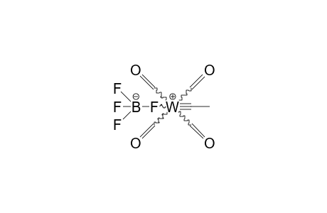 trans-Tetracarbonyl(methylcarbyne)(tetrafluoroborato)tungsten