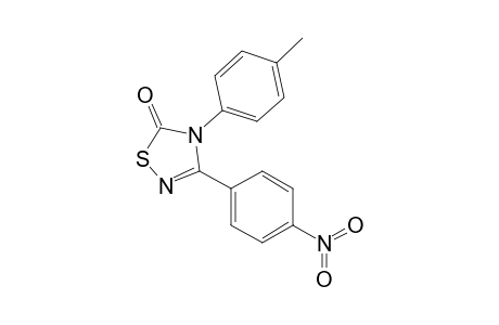3-(p-Nitrophenyl)-4-(p-tolyl)-1,2,4-thiadiazole-5(4H)-one