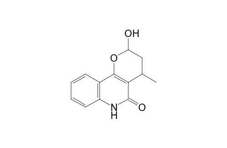 2-Hydroxy-4-methyl-2,3,4,6-tetrahydropyrano[3,2-c]quinolin-5-one