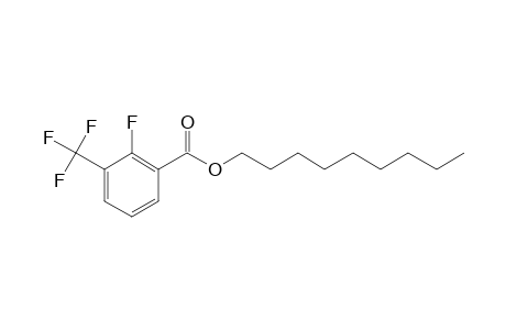 2-Fluoro-3-trifluoromethylbenzoic acid, nonyl ester