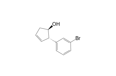 (1R,2S)-trans-2-(3'-Bromophenyl)-cyclopent-3-enol