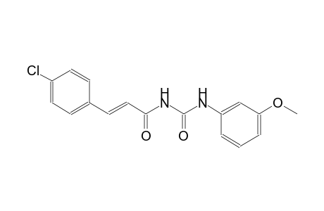 N-[(2E)-3-(4-chlorophenyl)-2-propenoyl]-N'-(3-methoxyphenyl)urea