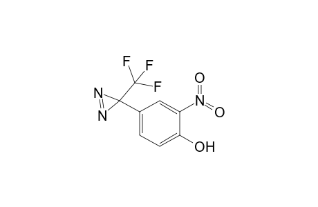 2-Nitro-4-[3-(trifluoromethyl)-1,2-diazirin-3-yl]phenol
