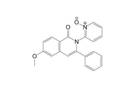 2-[6-Methoxy-1-oxo-3-phenylisoquinolin-2(1H)-yl]-pyridine-1-oxide