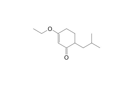 3-Ethoxy-6-(2-methylpropyl)-1-cyclohex-2-enone