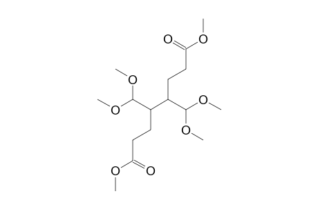 4,5-Bis-dimethoxymethyl-octanedioic acid, dimethyl ester