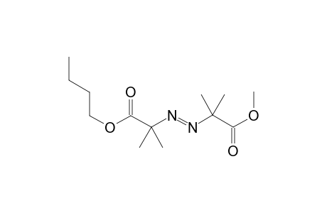 Propanoic acid, 2-[(2-butoxy-1,1-dimethyl-2-oxoethyl)azo]-2-methyl-, methyl ester
