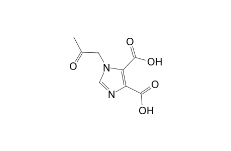 1H-Imidazole-4,5-dicarboxylic acid, 1-(2-oxopropyl)-