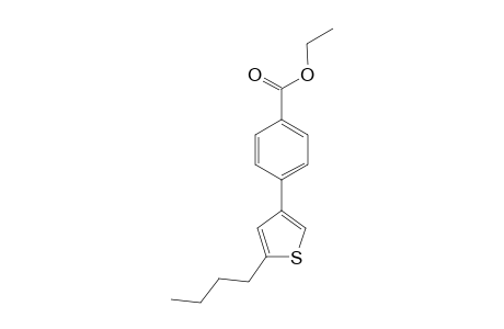 Ethyl 4-(5-nButylthiophen-3-yl)benzoate