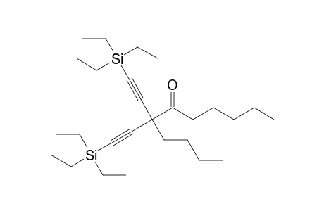 3-n-Butyl-1-triethylsilyl-3-(2-triethylsilylethynyl)-non-1-yn-4-one