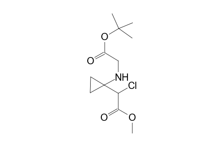 Methyl 2-Chloro-2-[1-(tert-butoxycarbonylmethylamino)cyclopropyl]acetate