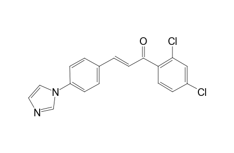 1-(2,4-Dichlorophenyl)-3-[4-(1H-imidazol-1-yl)phenyl]prop-2-en-1-one