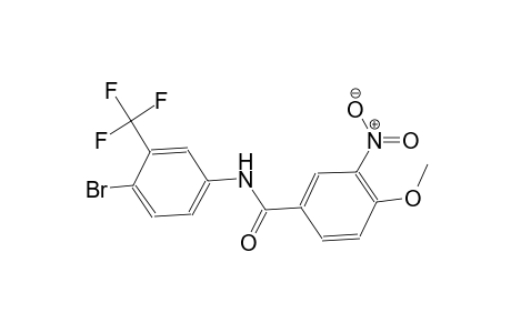 N-[4-bromo-3-(trifluoromethyl)phenyl]-4-methoxy-3-nitrobenzamide