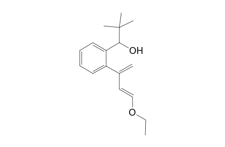 1-(2-((E)-4-(Ethoxybuta-1,3-dien-2-yl)phenyl)-2,2-dimethylpropan-1-ol