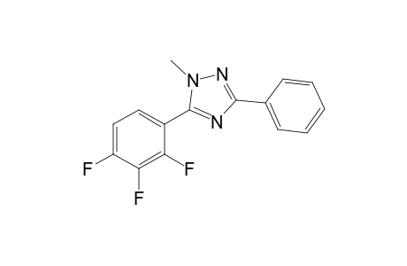 1-Methyl-5-(2,3,4-trifluorophenyl)-3-phenyl-1,2,4-triazole