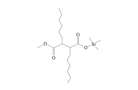 1-Methyl 4-(trimethylsilyl) 2,3-dihexylsuccinate