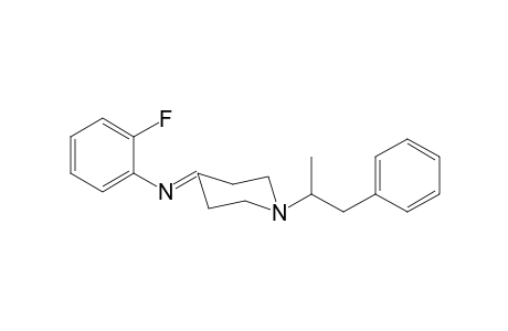 N-2-Fluorophenyl-1-(1-phenylpropan-2-yl)piperidin-4-imine
