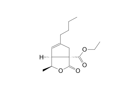 1-ETHOXYCARBONYL-4-METHYL-7-BUTYL-3-OXABICYCLO[3.3.0]-6-OCTEN-2-ONE
