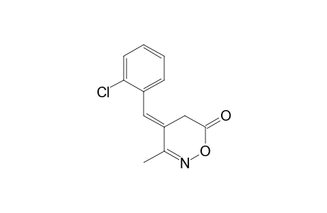 4-(2-Chlorobenzylidene)-3-methyl-4,5-dihydrooxazin-6-one