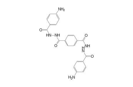 4-amino-N'-(4-{[2-(4-aminobenzoyl)hydrazino]carbonyl}benzoyl)benzohydrazide