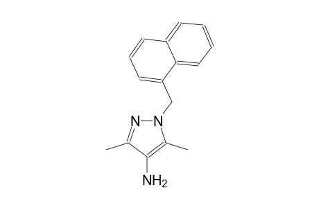 3,5-dimethyl-1-(1-naphthylmethyl)-1H-pyrazol-4-amine