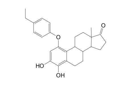 1-(p-Ethylphenoxy)-3,4-dihydroxyestrogen-o-Quinone