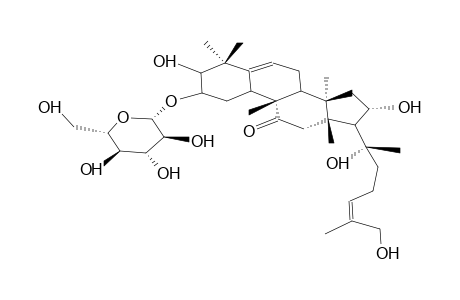 (2-BETA,3-BETA,9-BETA,10-ALPHA,16-ALPHA,20-BETA,24Z)-2-(BETA-D-GLUCOPYRANOSYLOXY)-3,16,20,26-TETRAHYDROXY-9-METHYL-19-NORLANOST-5,24-DIENE-11-ONE