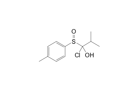 1-Chloro-2-methyl-1-(p-tolylsulfinyl)propanol